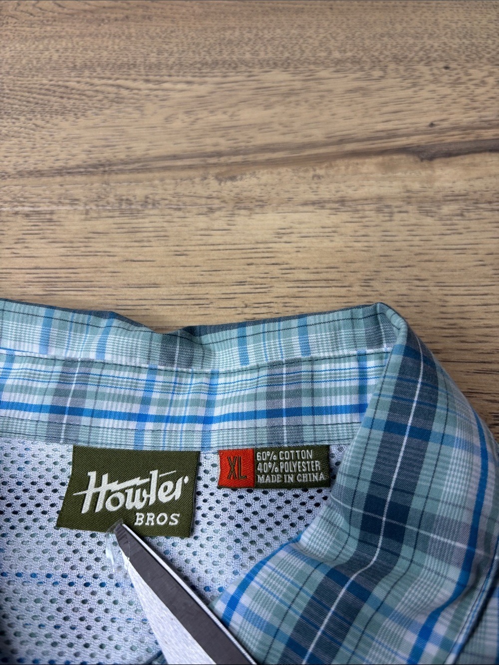 Men’s Howler Brothers H Bar B Tech L/S Button Down Pearl Snap Shirt Size XL - Picture 2 of 10